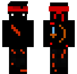 ninja-herido (arco+espada)