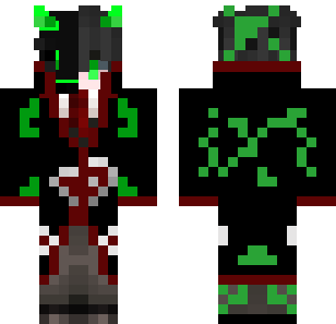 demon green and black akatsuki