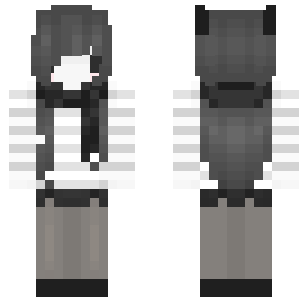 dark coquette girl