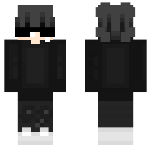 full black skin