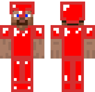 Ruby steve — Minecraft 64x64 skin #2039215 | World of Skins