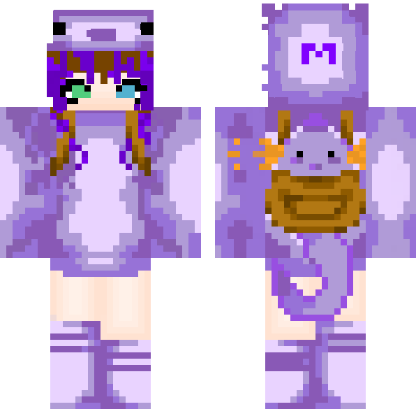 ajolote morado