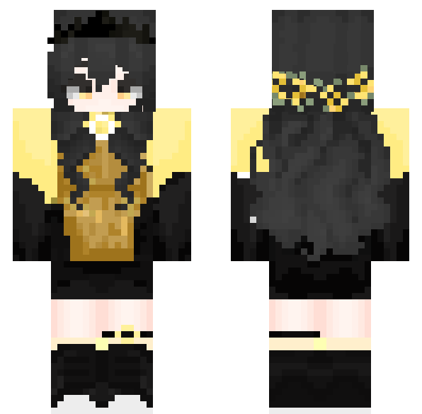 princess in yellow